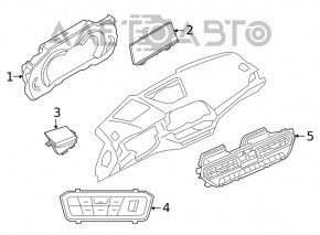 BMW X3 G01 18-21 instrument cluster without projection, 54k