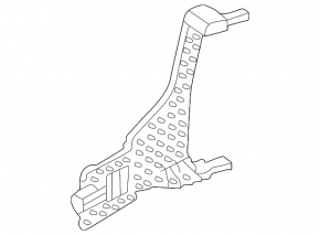 Front left door lock bracket for Hyundai Sonata 20-23