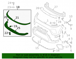 Kia Soul 20-25 Hood Lock Trim