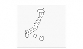 Air conditioning pipe Kia Sorento 19-20 3.3
