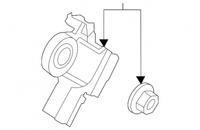 Airbag Sensor Rear Left Nissan Rogue 21-23 US built