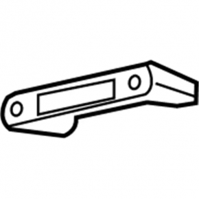 Inner tailgate handle Ford Explorer 16-19