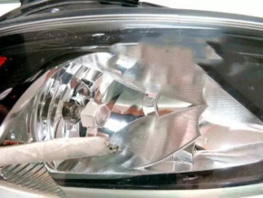 Front left headlight for Ford Focus mk3 11-14 pre-restoration, dark