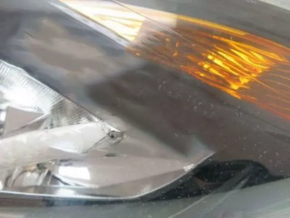 Front left headlight for Ford Focus mk3 11-14 pre-restoration, dark