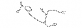 Wiring for Hood Lock Sensor Lincoln MKZ 13-16