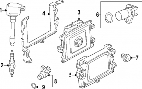Knock Sensor Honda CRV 17-2222 1.5T L15BE