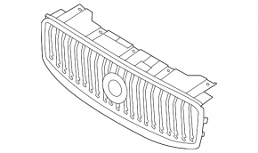 Volvo XC60 22-25 R-Design grille