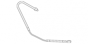 Brake hose rear right BMW X5 E70 07-13