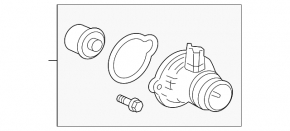 Buick Encore Thermostat Housing 13-19