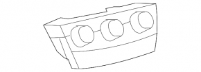 Climate control Toyota Camry v45 10-11
