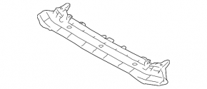 Front bumper mount, central lower, Subaru WRX 15-21