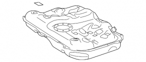 Lexus ES300h ES350 Fuel Tank 13-18