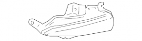Left side mirror turn signal repeater for Lexus GS 13-19