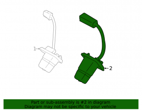 Subaru Outback 15-19 rear view camera