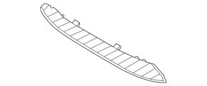 Hyundai Santa FE 21-23 front bumper lower grille