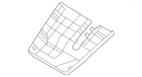 Hyundai Tucson 22-25 interior mirror cover for camera