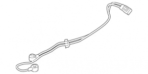 Knock Sensor Mercedes GLS-class X166 15-19 3.0 M276 DE30LA