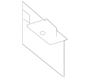 Mudguard rear right Mercedes X164 GL W164 ML front
