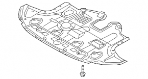 Engine protection for Kia Niro 17-22 HEV, PHEV