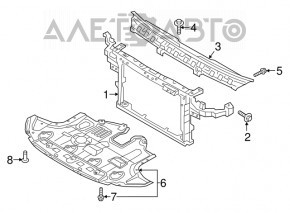 Engine protection Kia Niro 17-22 HEV, PHEV