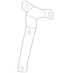 Front Bumper Reinforcement Bracket Central Chevrolet Bolt EV 22-23