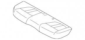 Rear row of seats 2 row BMW 7 G11 G12 16-22 leather LCSW SCHWARZ