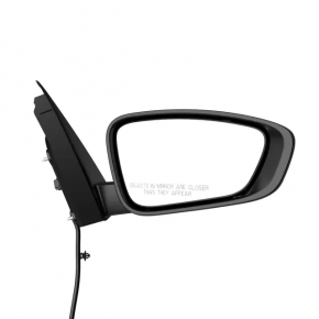 Side mirror right assembly Chrysler 200 15-17 3 pins, graphite