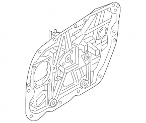 Front right window lift panel for Hyundai Sonata 15-19