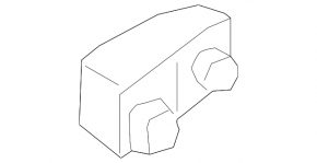 Plug outer handle front left Hyundai Ioniq 17-22