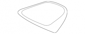 Instrument cluster cover Hyundai Sonata 11-15