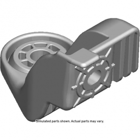 Radiator bracket upper right GMC Terrain 18-