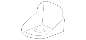Radiator bracket upper right GMC Terrain 18-