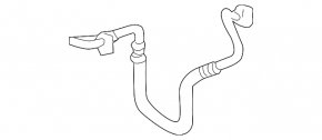 Toyota Camry v30 2.4" air conditioner condenser-compressor hose