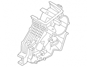 Heater housing bare Kia Soul 14-19