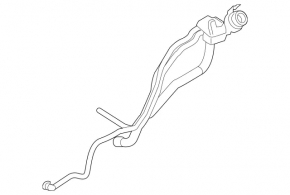 Fuel filler neck for Mercedes A-class V177 19-22 M260