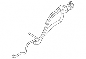 Fuel filler neck for Mercedes A-class V177 19-22 M260