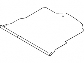 Boot Floor Ford Fiesta 11-19 4d