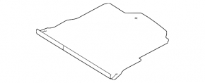 Boot Floor Ford Fiesta 11-19 4d