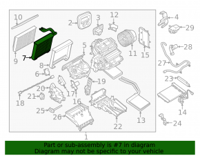 Ford Transit Connect MK2 13-18 Evaporator