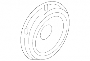 Speaker rear left Ford Edge 15-