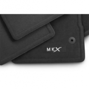 Set of floor mats for Lincoln MKX 16-cloth brown