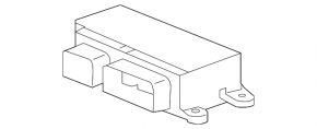 Module srs airbag computer airbags Chevrolet Volt 11-15