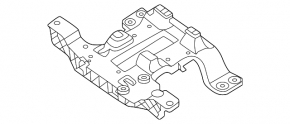 Converter bracket Volkswagen ID.4 21-23
