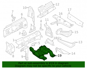 Converter bracket Volkswagen ID.4 21-23
