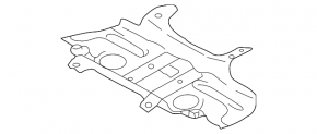 Steering rack protection Subaru Forester 14-18 SJ 2.0
