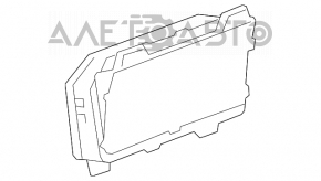 Instrument cluster Chevrolet Volt 11-15 110k