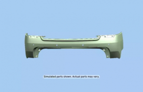 Rear bumper bare Chevrolet Equinox 10-15 pre-rest for parking sensors