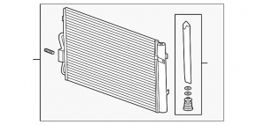 Chevrolet Bolt EV 22-23 air conditioner condenser