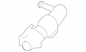 Left headlight washer nozzle for BMW 5 F10 11-16