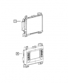 Monitor, display Dodge Charger 15-20 rest 4.3" inches